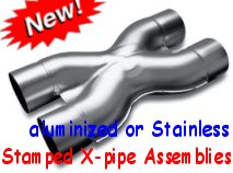 Stamped x-pipe